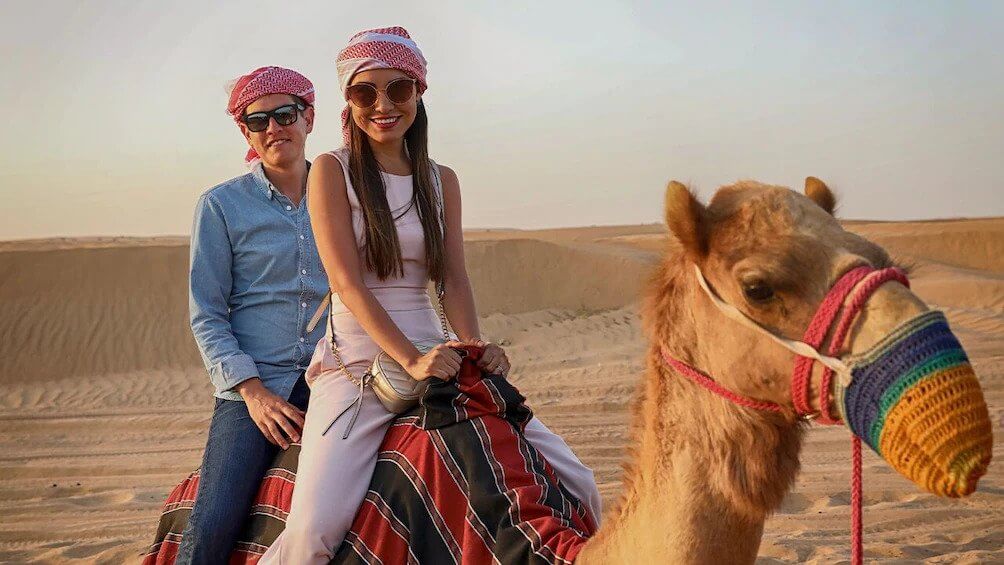 camel ride in dubai